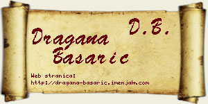 Dragana Basarić vizit kartica
